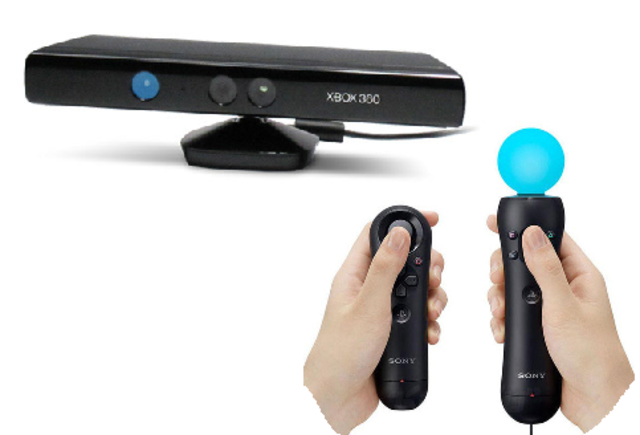 Kinect and Playstation move