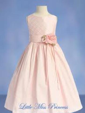 when i was the flower girl in my aunts wedding