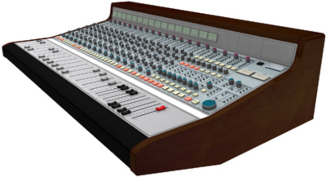 Mixing console