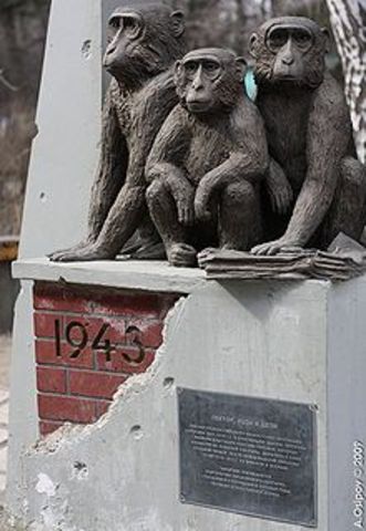 Зоопарк во время Великой Отечественной войны