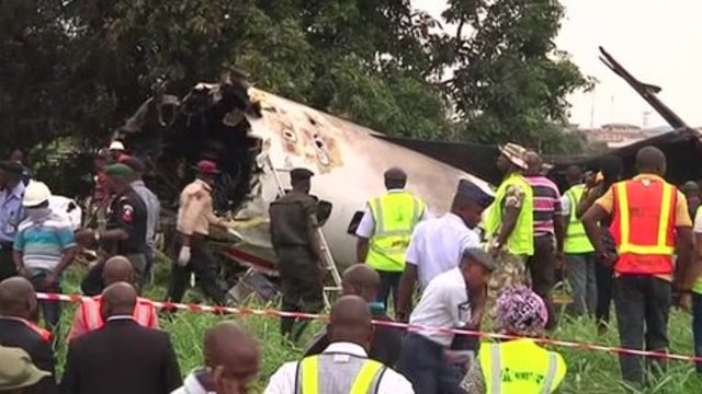 Plane Crashes After Take-off In Nigeria