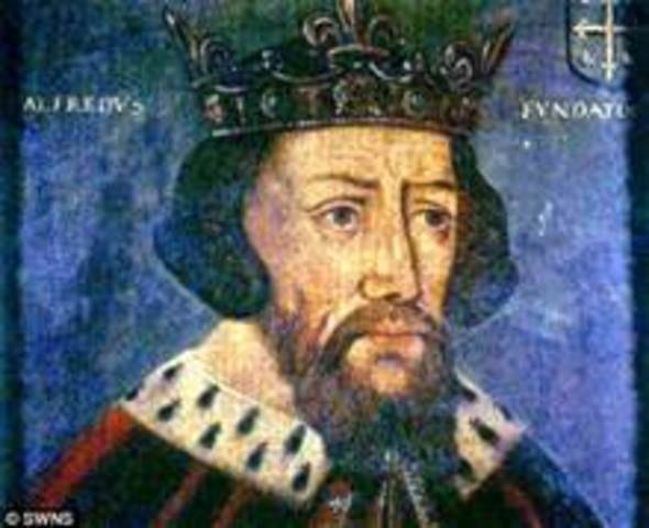Alfred the Great was born.