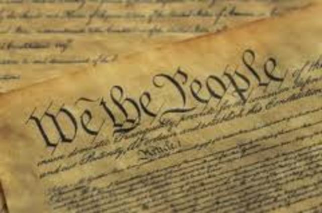 U.S. Constitution is signed