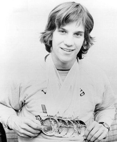 Eric Heiden Wins Five Winter Olympic Gold Medals