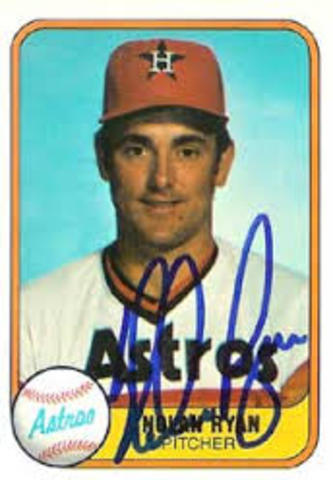 Nolan Ryan No Hitter