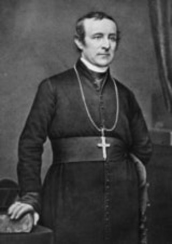 Death of Archbishop John Hughes, an immigrant priest who became a political force in New York City.