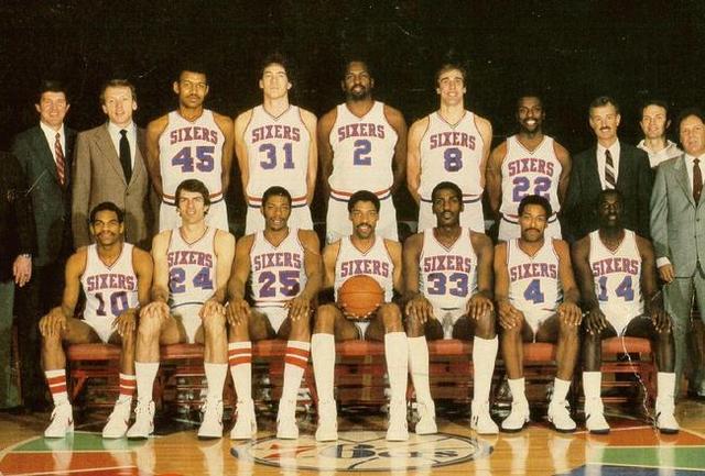 Led by Moses Malone, the Philadelphia 76ers become the National Basketball Association champions for the first time since 1967, sweeping the Los Angeles Lakers in four games in the finals.