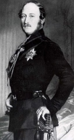 Prince Albert, the husband of Britain's Queen Victoria, dies at the age of 42.