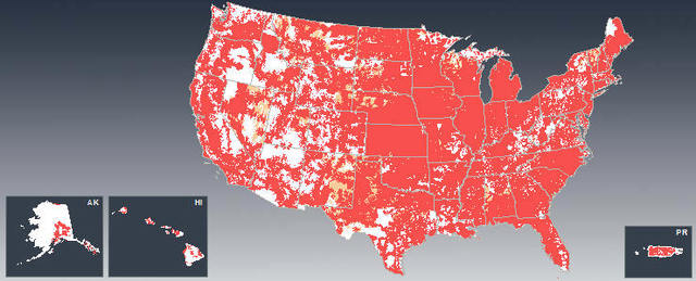 58.5% of the U.S. population uses the Internet.