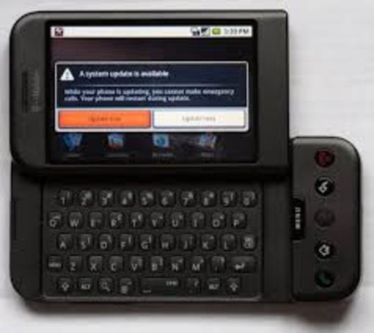 the frist andriod phone came out