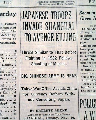 Japan Invades China