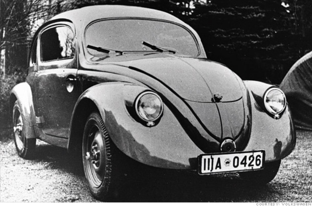 Volkswagon Beetle produced