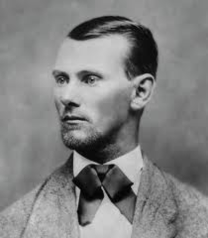 Outlaw Jesse James was shot and killed by Robert Ford.
