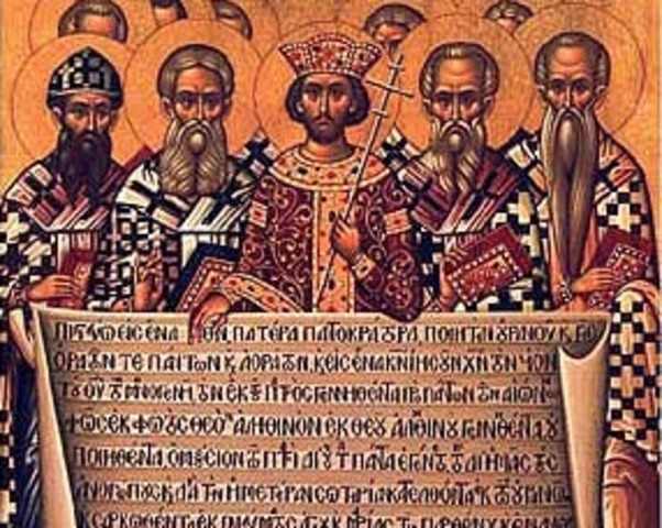 Outcome: Council of Nicaea