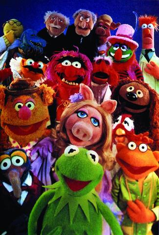 The Muppets and Bear in the Big Blue House