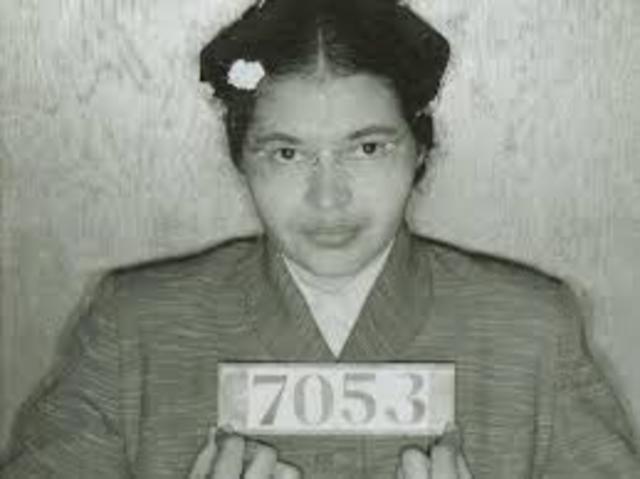 Rosa Parks arrested