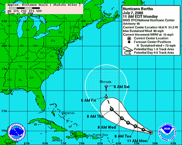Hurricane Bertha