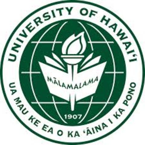 Bushnell graduated from the University of Hawaii