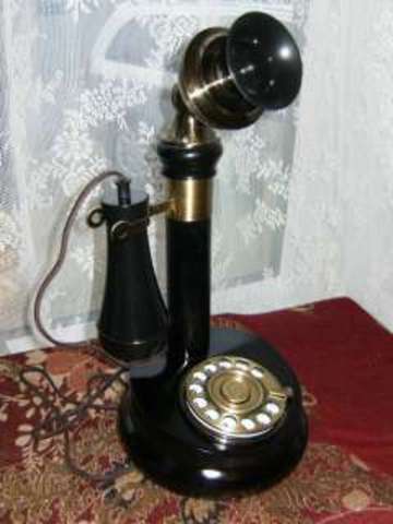Dial Telephone Invented/Patented