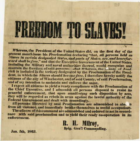 Emancipation Proclamation Truly Ended Slavery
