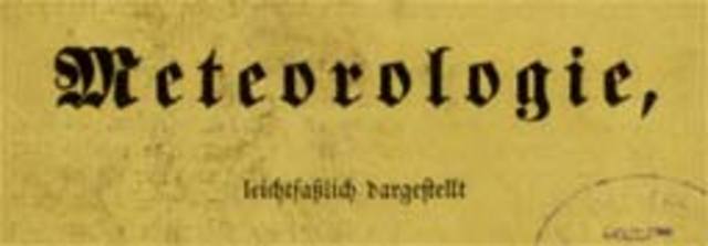 Founded the Austrian Meteorological Society