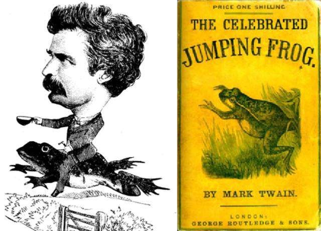 "The Notorious Frog of Calaveras County"  Mark Twain
