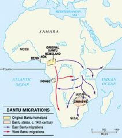 Bantu Migration South