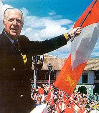 Inicio del Segundo Gobierno de Fernando Belaunde Terry