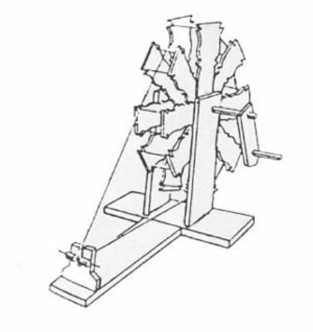 Early 11th Century AD: Spinning Wheel