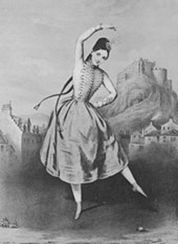 La Gypsy, Fanny Elssler