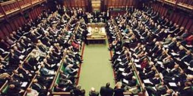 First commoners allowed in British Parliament