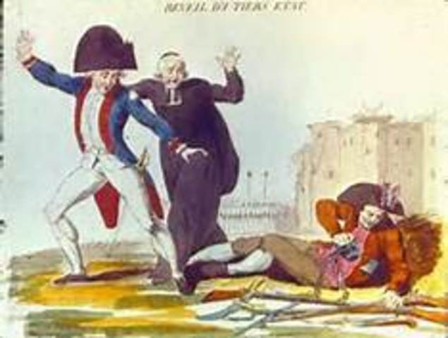 The destruction of the old regime