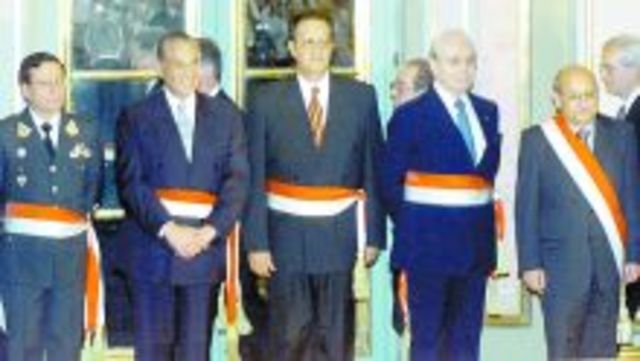 Juramentación del Gabinete Ministerial de Lujo