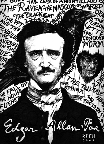 Poe publishes The Raven