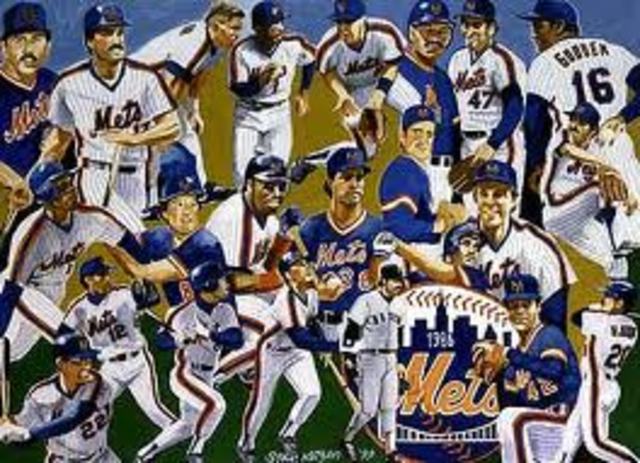 The New York Mets  defeated the Boston Red Sox in the seventh game to win the 1986 World Series.
