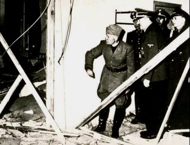 First assassination attempt on mussolini