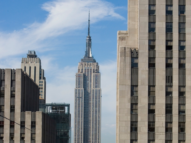 The empire state building is first completed