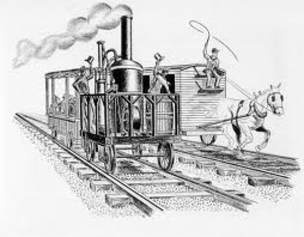 Construction begins on Baltimore & Ohio, first American railroad