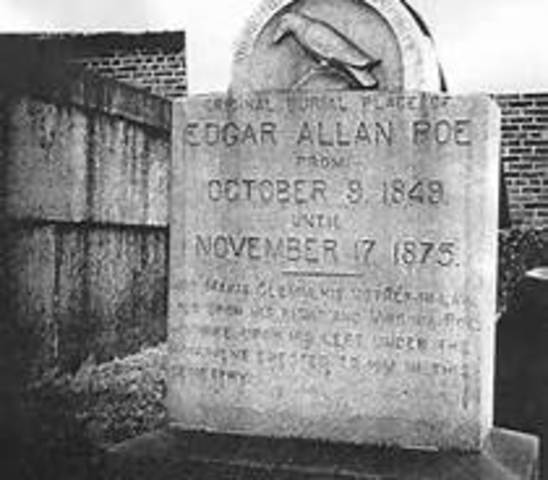 Poe Dies In Baltimore