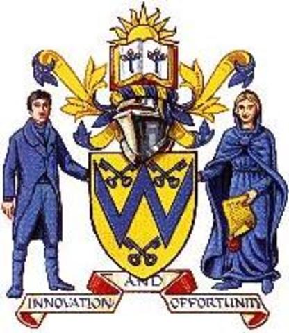 Graduated at the University of Wolverhampton