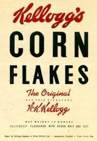 Kellogg's Starts Selling Corn Flakes