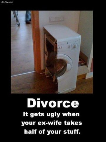 Parents got divorced