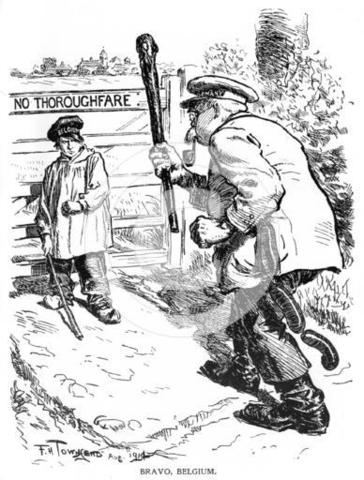 Austria-Hungary declares War on Belgium