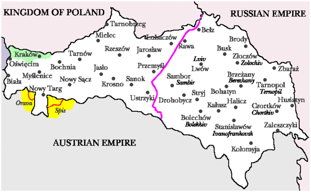 Austria-Hungary Invades Russian Poland (Galicia)