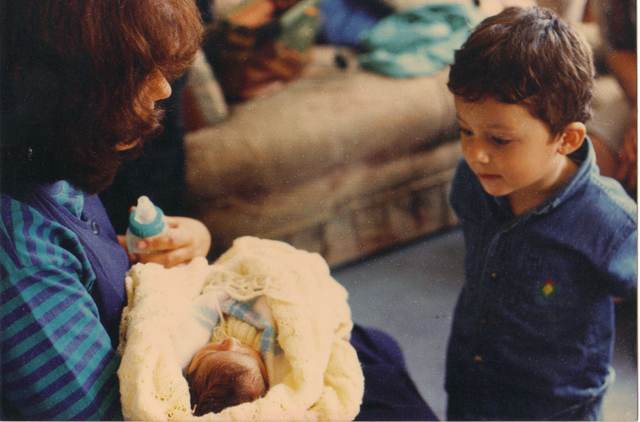 cuando mi hermano me vio por primera vez