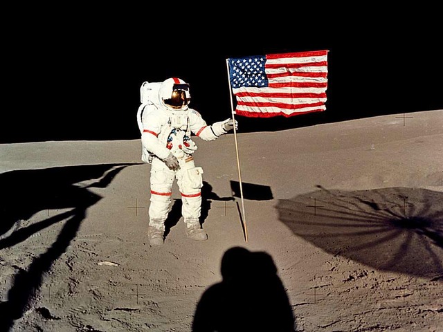 Apollo 11 Lands on Moon