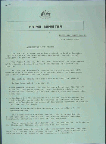 Aboriginal Land Rights Act 1975
