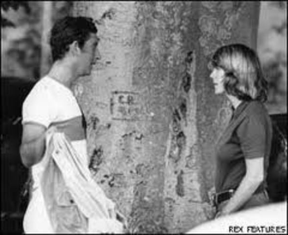 Prince Charles of Wales and Camilla Shand meet