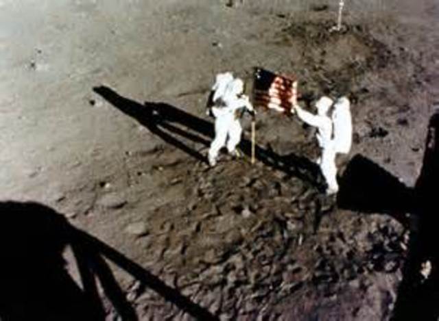 First Manned Moon Landing
