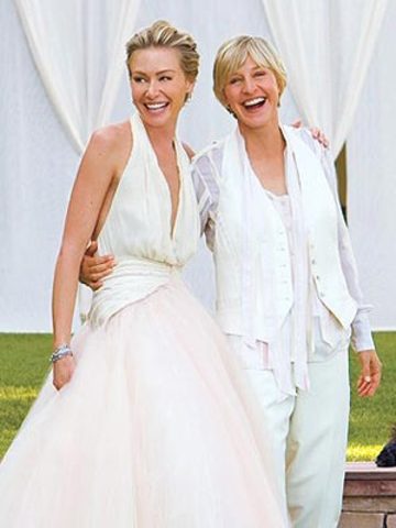 Ellen marries Portia de Rossi